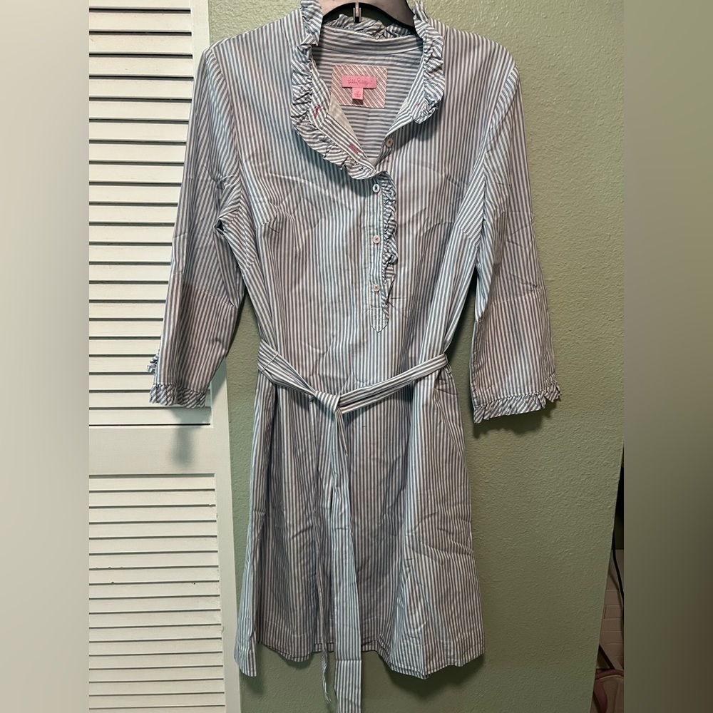Lilly Pulitzer Blue Striped Women’s Dress